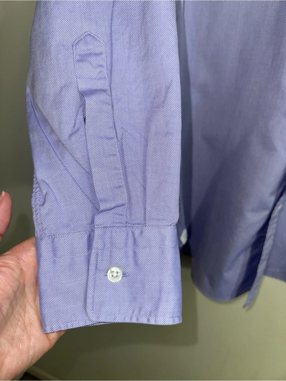 J.Crew Thomas Mason Men's Light Blue Button-Down Dress Shirt 15.5/32